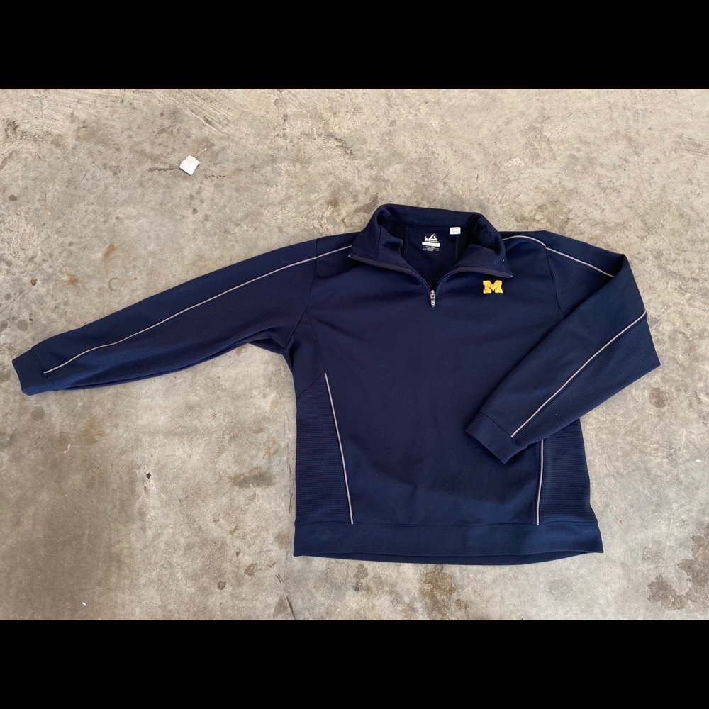 Michigan Wolverines zip up